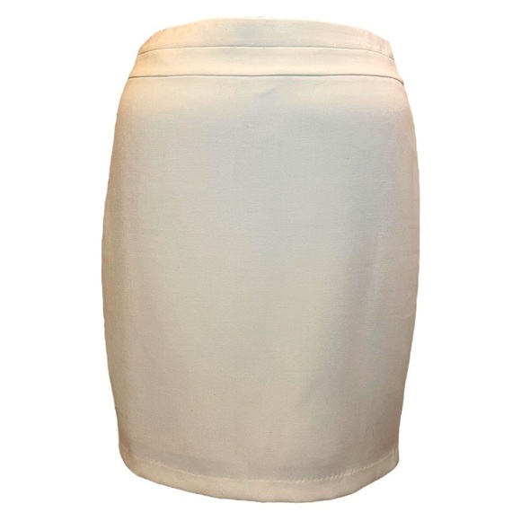 Laura Petites Winter White Pencil Skirt - Picture 1 of 11